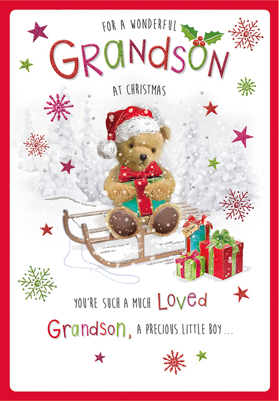 Regal 6 Pack C75 Cards Christmas Grandson
