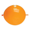 Gemar 50 Pack Latex Balloons Glink Orange 13