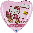 Grabo Foil Balloon Hello Kitty Bike 18"