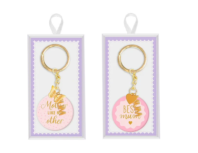 Gem Imports 24 Pack Keyring Mother's Day