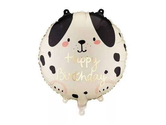 PartyDeco Foil Balloon Happy Birthday Dog 14"
