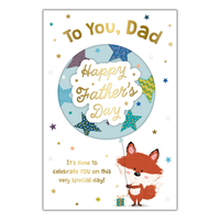 Prelude 6 Pack Cards C75 Father's Day Dad Cute