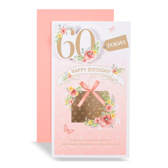 Excellence 6 Pack Cards Birthday Age 60