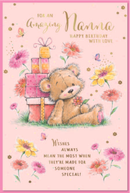 Simon Elvin 6 Pack Cards C75 Birthday Nanna