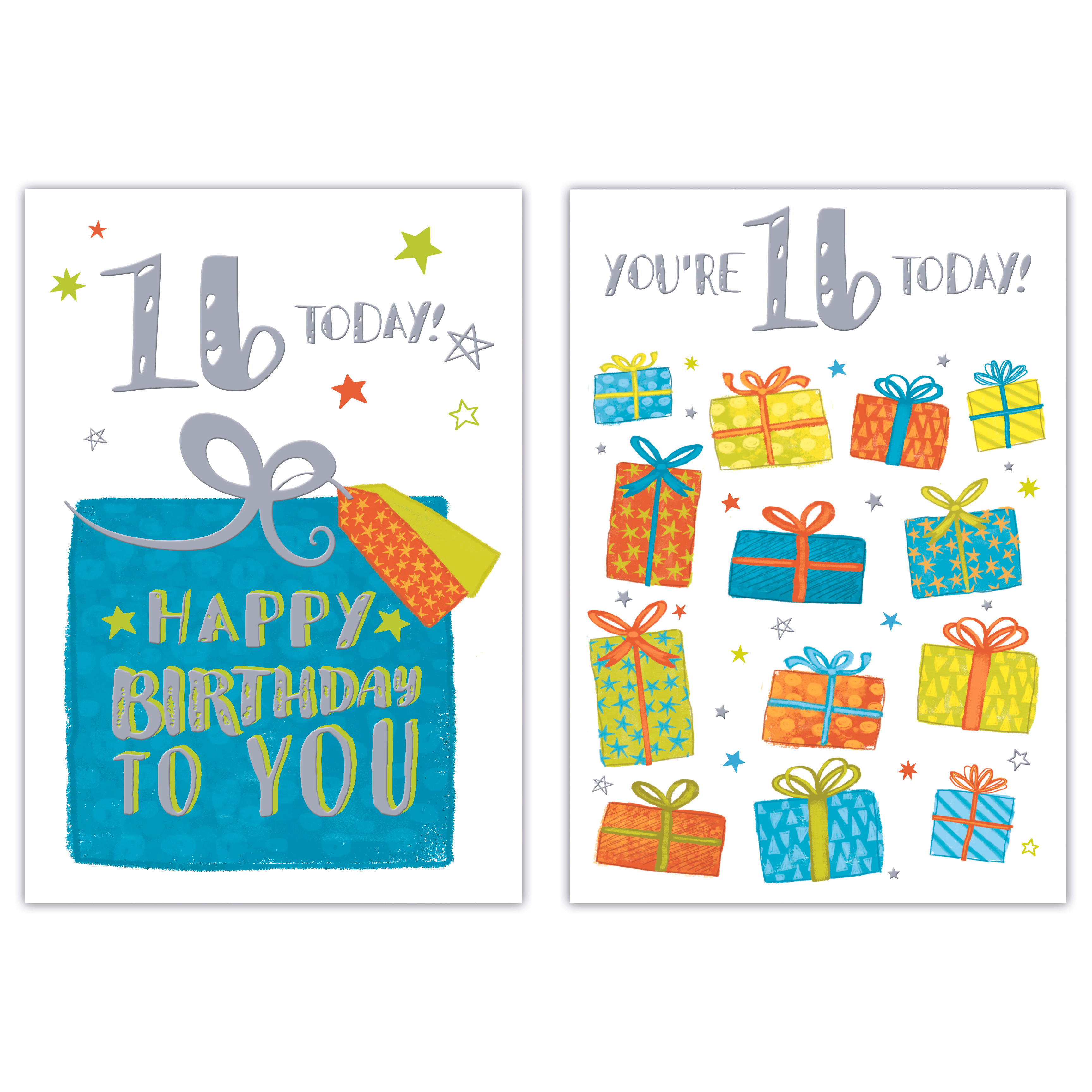 Poppyhill C50 Birthday Age 16 12pk