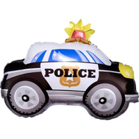 Anagram Foil Balloon Police Car 24"