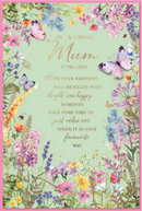 Simon Elvin 6 Pack Cards C75 Birthday Mum
