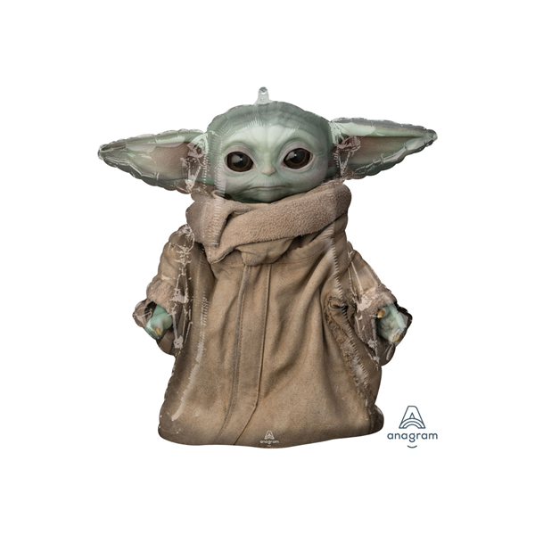 Anagram Mandalorian Baby Yoda 26" Foil Balloon