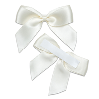 Italian Options 12 Pack Ribbon Bows Ivory 5cm