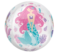 Anagram Shimmering Mermaid 15" Orbz Foil Balloon