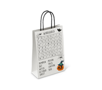 Halloween Activity Treat Bags 14x22cm 4pk