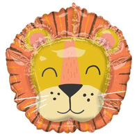 Anagram Foil Balloon Get Wild Lion 28"