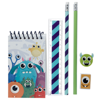 Monstarz 7 Piece Stationery Set