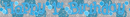 1st Birthday Silver/Blue Banner 2.6M 6pk