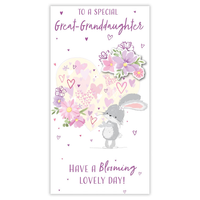 Prelude C55 Birthday Great-Granddaughter 6pk