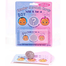 Alandra 12 Pack Gender Reveal Scratch Cards Girl