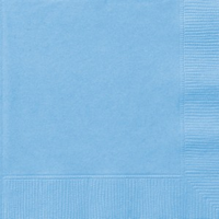 Unique 20 Pack Luncheon Napkins Light Blue