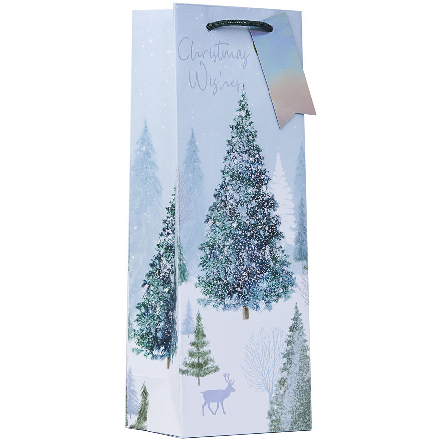 Partisan 6 Pack Gift Bag Frozen Forest Bottle