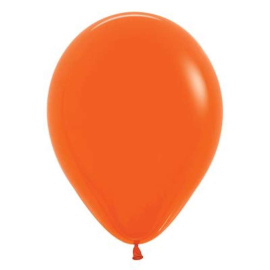 Sempertex Fashion Orange 12" Latex Balloons 50pk