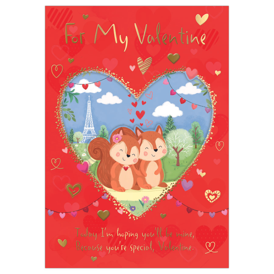 Prelude 6 Pack Cards Valentine's Day C90 Open
