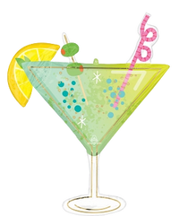 Anagram Cocktail Surprise 36" Foil Balloon