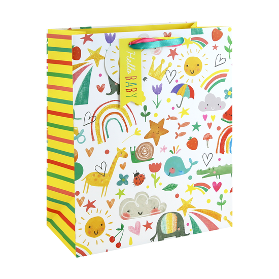 Eurowrap 6 Pack Gift Bag Generic Baby Large