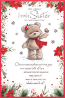 Simon Elvin 6 Pack Cards C75 Christmas Sister