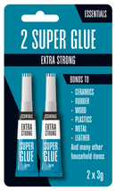 2pk Super Glue 3g
