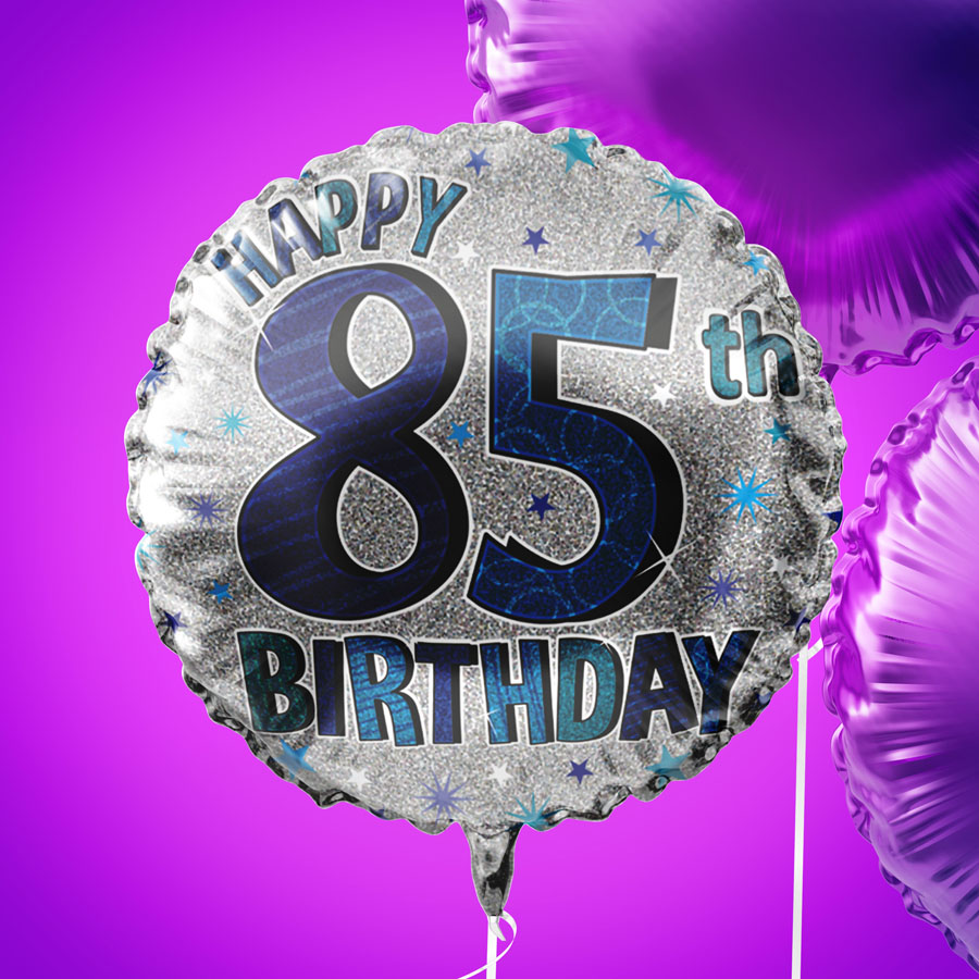 18" Foil Balloon Birthday Age 85 Male