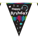 Music Media Birthday Bunting 3.9M