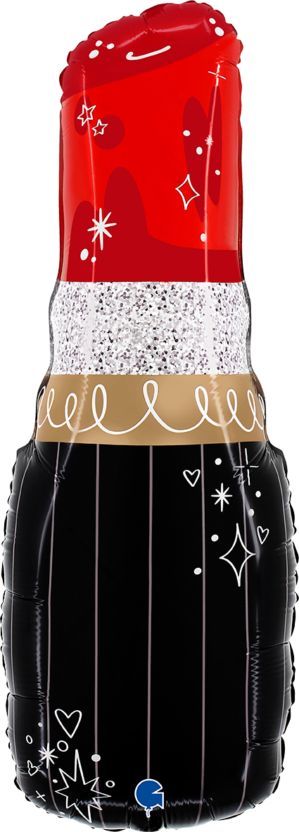 Red Lipstick 28" Foil Balloon