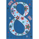 Simon Elvin C50 Birthday Age 8 6pk