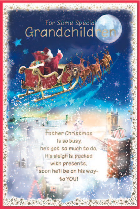 Simon Elvin C75 Christmas Grandchildren 6pk