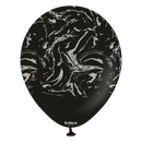 Kalisan Space Nebula Black/Silver 12" Latex 25pk