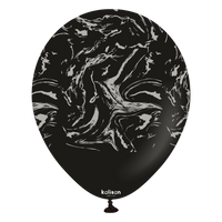 Kalisan Space Nebula Black/Silver 12" Latex 25pk
