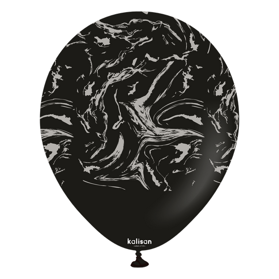 Kalisan Space Nebula Black/Silver 12" Latex 25pk