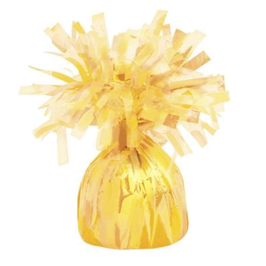 Unique Tassel Balloon Weight Yellow 6oz