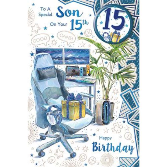 Xpress Yourself C75 Birthday Age 15 Son 6pk
