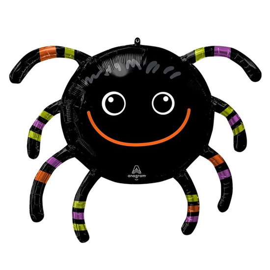 Smiley Spider 28" Supershape Foil Balloon