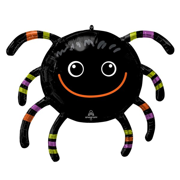 Smiley Spider 28" Supershape Foil Balloon