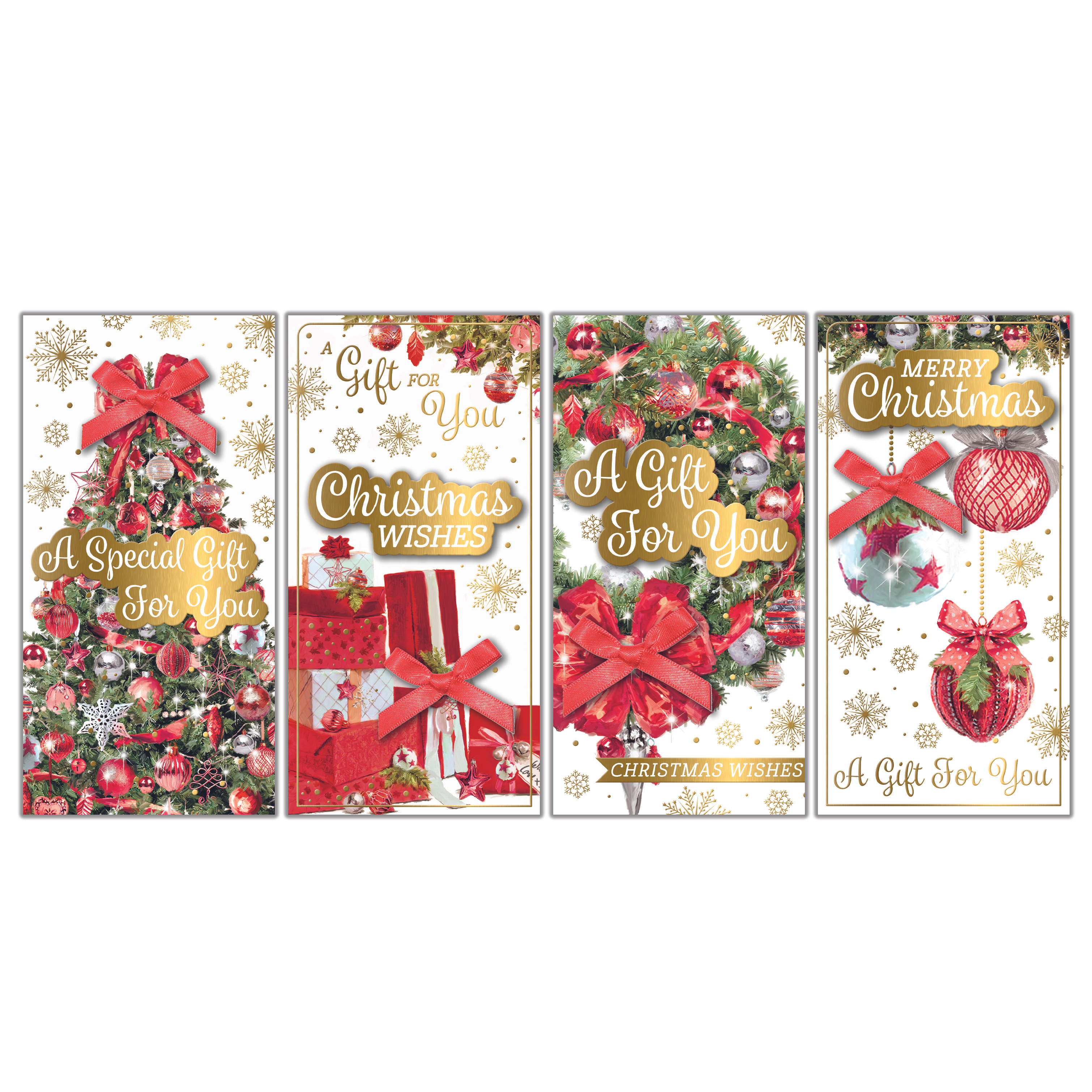 Tiger Feet Christmas Money Wallet Traditional 12pk