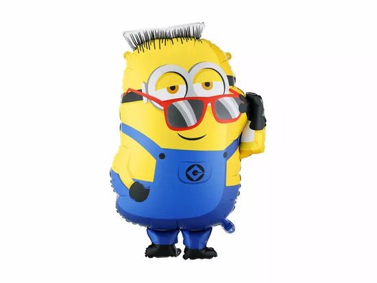 PartyDeco Foil Balloon Minion Ron 31"