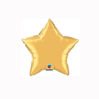 Qualatex Foil Balloon Metallic Gold Star 4