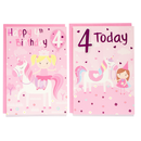 Poppyhill C50 Birthday Age 4 12pk