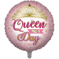Queen For A Day 31" Large Foil Balloon