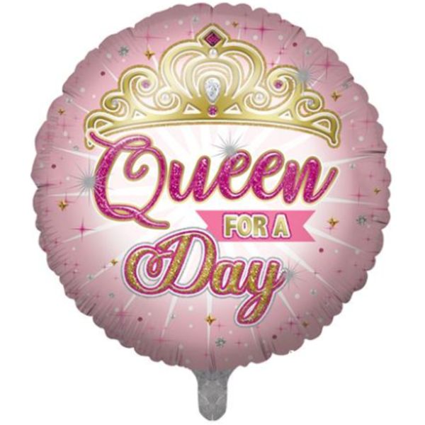 Queen For A Day 31" Large Foil Balloon