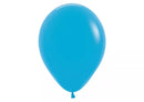 Sempertex 12-pack blue latex balloons for decoration, 12-inch size, ideal for party decor and celebrations