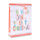 Set of 12 large Wraptastic portrait gift bags featuring colorful characters and text for special occasions.