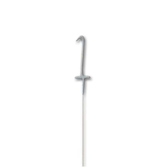 Unique Party Candle Sparkler Number 1 Silver 7