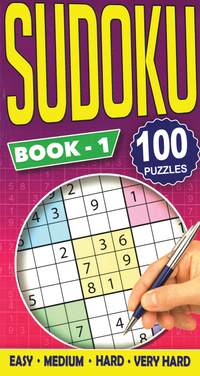 Sudoku Book - Book 1 120x230mm 12pk